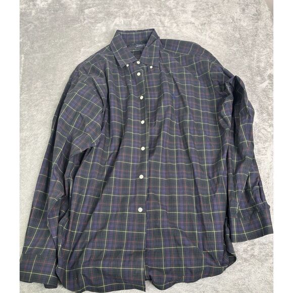 Ralph Lauren Blake Long Sleeve Button Down Shirt Men's Size Medium Blue - Picture 1 of 8